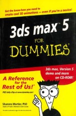 3D Max 5 For Dummies, w/CD