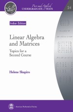 Linear Algebra and Matrices: Topics for a Second Course