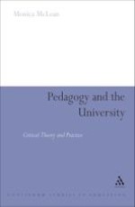 Pedagogy and the University: Critical Theory and Practice