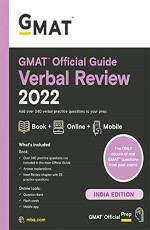 GMAT Official Guide Verbal Review 2022: Book + Online Question Bank (Exclusively distributed by Atlantic Publishers &amp; Distributors)