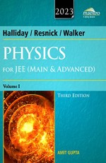 Wiley`s Halliday / Resnick / Walker Physics for JEE (Main &amp; Advanced), Vol I, 3ed, 2023 &#160;