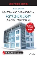 Industrial and Organizational Psychology: Research and Practice &#160;&#160;