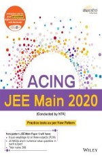 Wiley`s Acing JEE Main 2020 &#160;