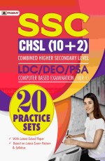 SSC CHSL (10+2) Combined Higher Secondary Level LDC/DEO/PSA Computer Based Examination (Tier-1) 20 Practice Sets in English&#160;&#160;&#160;