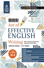 ICSE Art of Effectiv English Writing Class IX-X-2024/2025