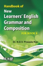 Handbook of New Learners` English Grammar and Composition for Book -8