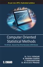 Computer Oriented Statistical Methods: For B.Tech., Second Year Semester I | CSE Stream - JNTU Hyderabad