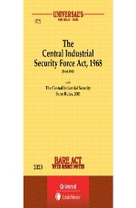 Central Industrial Security Force Act, 1968 along with Rules (Bare Act)