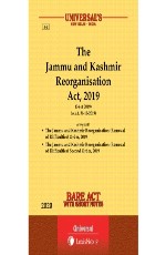 Jammu and Kashmir Reorganisation Act, 2019 (Bare Act)