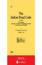 Indian Penal Code, 1860 with Classifications of offences and state Amendments (Bare Act)