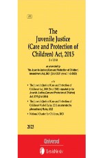 Juvenile Justice (Care and Protection of Children) Act, 2015 along with Juvenile Justice (Care and Protection of Children) Act, 2000 and Rules, 2016 (Bare Act)