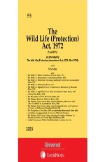 Wild Life (Protection) Act, 1972 along with allied Rules (Bare Act)