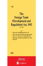 Foreign Trade (Development and Regulation) Act, 1992 along with Rules, 1993 (Bare Act)