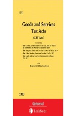 Goods and Services Tax Acts with allied Orders (Containing 4 Acts) (Bare Act)