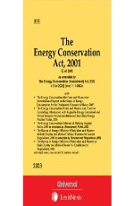 Energy Conservation Act, 2001 along with allied Rules (Bare Act)