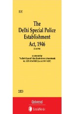 Delhi Special Police Establishment Act, 1946 (Bare Act)