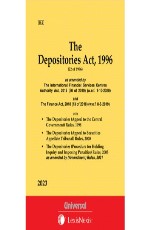 Depositories Act, 1996 along with Rules, 1998 (Bare Act)