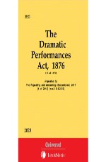 Dramatic Performances Act, 1876 (Bare Act)