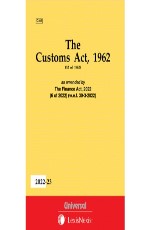 Customs Act, 1962 (Bare Act)