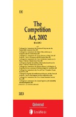 Competition Act, 2002 with allied Rules (Bare Act)