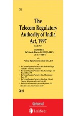 Telecom Regulatory Authority of India Act, 1997 alongwith Allied Rules &amp; Regulations (Bare Act)