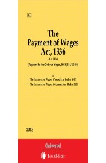 The Payment of Wages Act, 1936 along with (Procedure) Rules, 1937 (Bare Act)