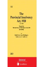 Provincial Insolvency Act, 1920 (Bare Act)