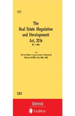 Real Estate (Regulation and Development) Act, 2016 with Allied Order (Bare Act)