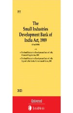 Small Industrial Development Bank of India Act, 1989 along with Rules, 2003 (Bare Act)