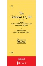 Limitation Act, 1963 (Bare Act)