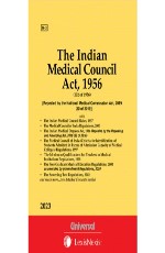 Medical Council Act, 1956 along with Allied Act, Rules, and Regulations (Bare Act)