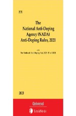 National Anti-Doping Agency (NADA) Anti-Doping Rules, 2015 (Bare Act)