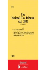 National Tax Tribunal Act, 2005 (Bare Act)