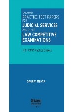 Practice Test Papers for Judicial Services and other Law Competitive Examinations