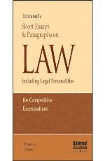 Short Essays and Paragraph on Law including Legal Personalities