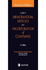 Guide to Memorandum Articles &amp; Incorporation of Companies