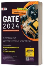 GATE 2024: Electronics &amp; Communication Engineering – 37 Years Topic-wise Previous Solved Papers by GKP