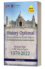 History Optional 2023 – Modern India &amp; World History – Previous Years UPSC Solved Papers 1979-2022 2nd Edition by Access