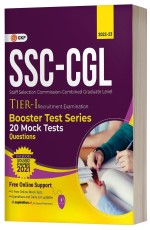 SSC 2023: CGL Tier 1 – Booster Test Series – 20 Mock Tests (Questions, Answers &amp; Explanations) by GKP