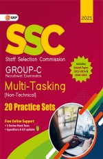 SSC 2021 : Group C Multi-Tasking (Non Technical) – 20 Practice Sets by GKP