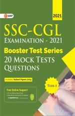 SSC 2020 : Combined Graduate Level Tier 1- Booster Test Series – 20 Mock Tests by GKP