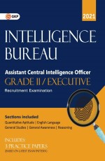 Intelligence Bureau 2021: Assistant Central Intelligence Officer (Grade II/Executive) by GKP