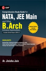 NATA 2023 : JEE Main and other B.Arch. Entrance Guide by Ar. Jinisha Jain