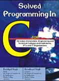 Solved Programming in C