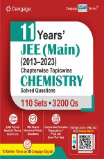 11 Years’ JEE (Main) (2013-2023) Chapterwise Topicwise Chemistry Solved Questions