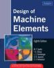 Design of Machine Elements, 8th Edi.