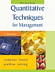 Quantitative Techniques for Management Computer based problem solving