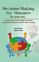 Decision-Making for Managers: The Jataka Way