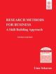 RESEARCH METHODS FOR BUSINESS: A SKILL BUILDING APPROACH, 4TH ED