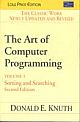 The Art of Computer Programming, Volume 3: Sorting and Searching, 2/e